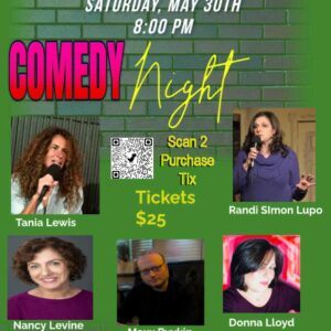 05/30/2026 Saturday  THE NO JOKE StandUp COMEDY SHOW   8pm