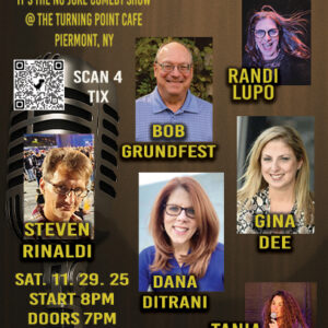 11/29/2025 Saturday  THE NO JOKE StandUp COMEDY SHOW   8pm