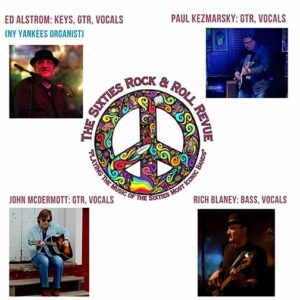 11/14/2025 Friday "The Sixties Rock & Roll Revue" 8pm