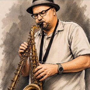 09/20/2026 Sun. JERRY VIVINO QUARTET w/ CONAN O'BRIEN BANDMATES--> Mike Merritt (bass) , James Wormworth (Drums)  and Scott Healy )Keys) 4:00