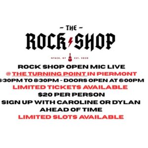05/15/2026 Fri. THE ROCK SHOP OPEN MIKE NIGHT 6:30
