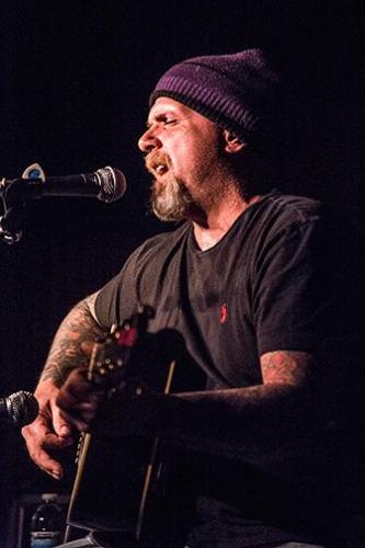 Johnny Markowski doing a solo performance on March 4, 2016